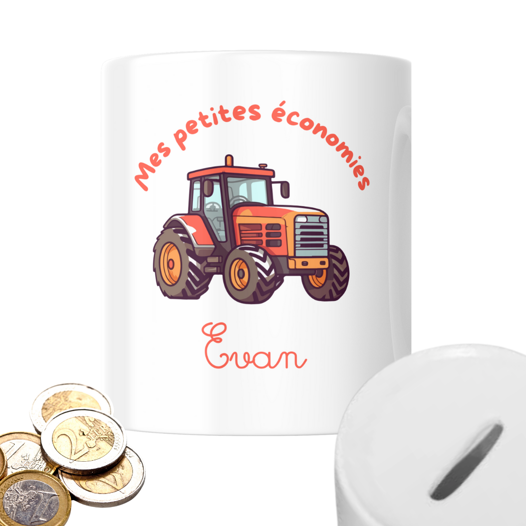 Tirelire Tracteur
