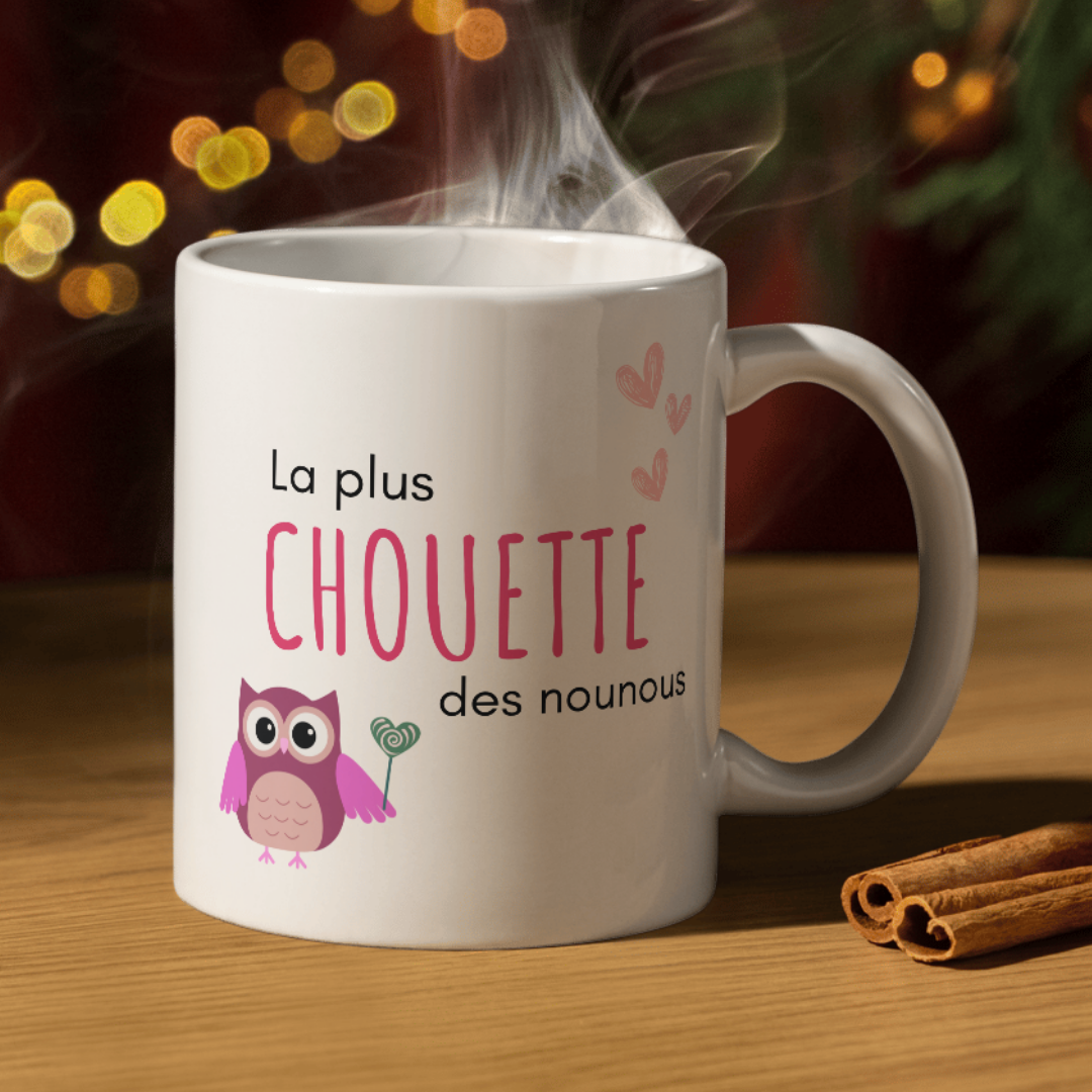 Mug La plus chouette des nounous