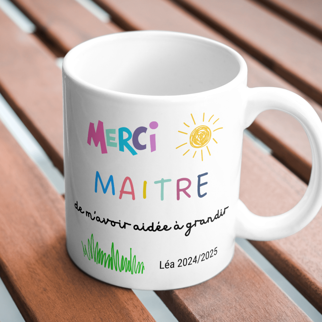 Mug Merci maître