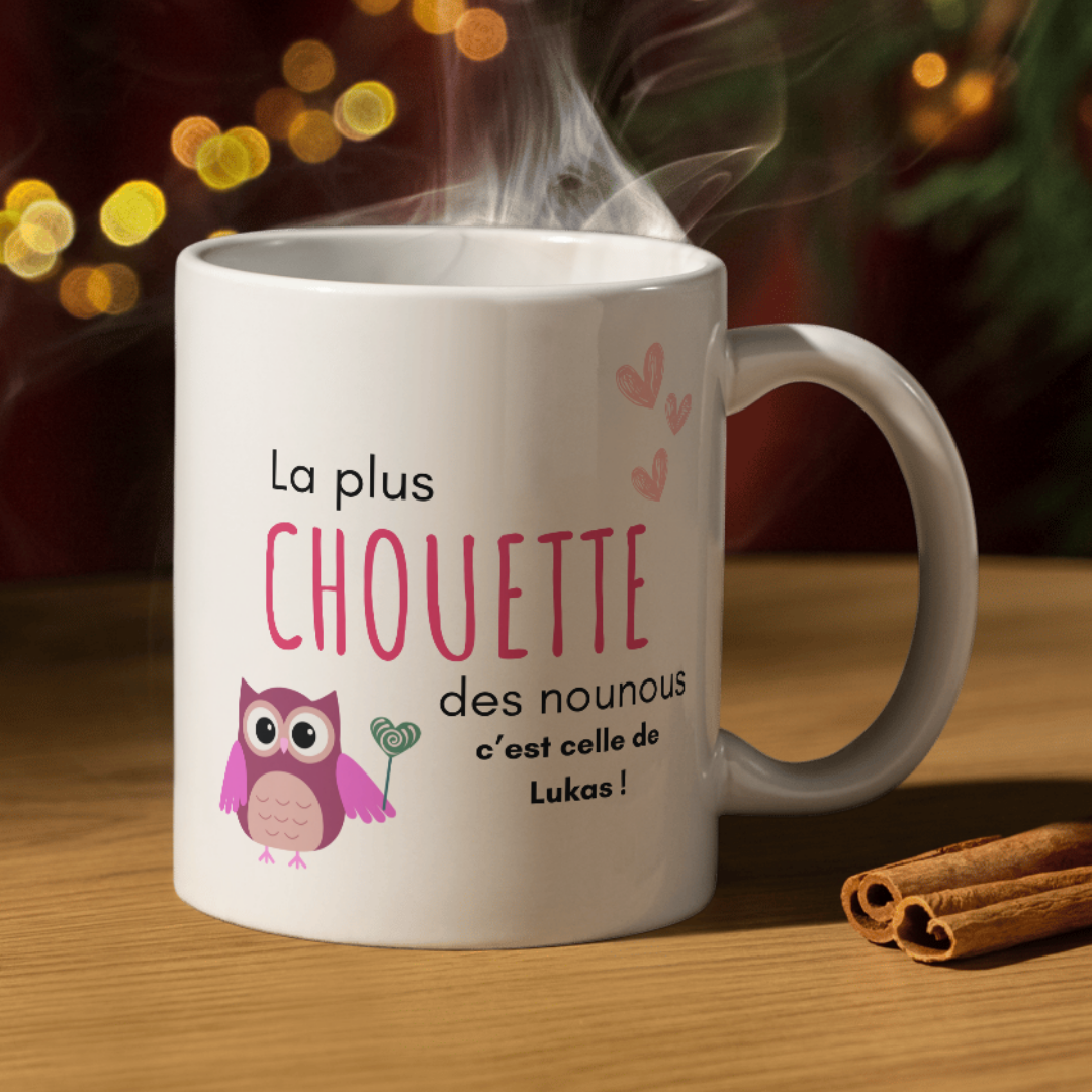 Mug La plus chouette des nounous