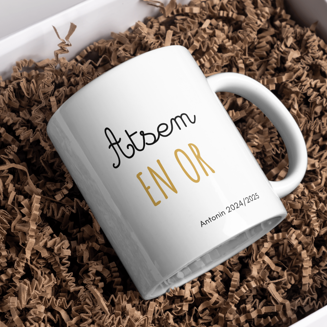 Mug Atsem en or