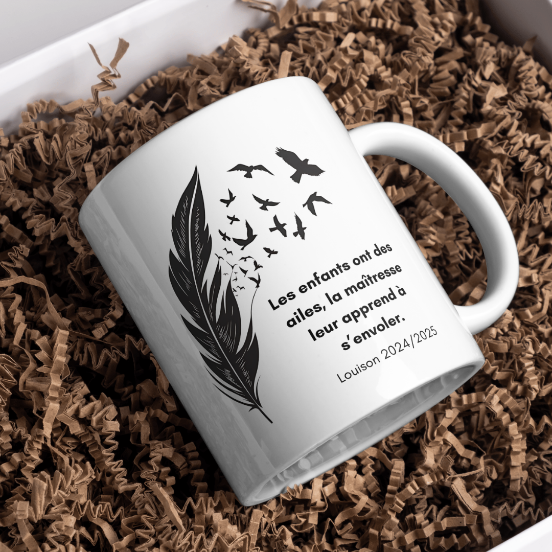 Mug plumes - Maîtresse