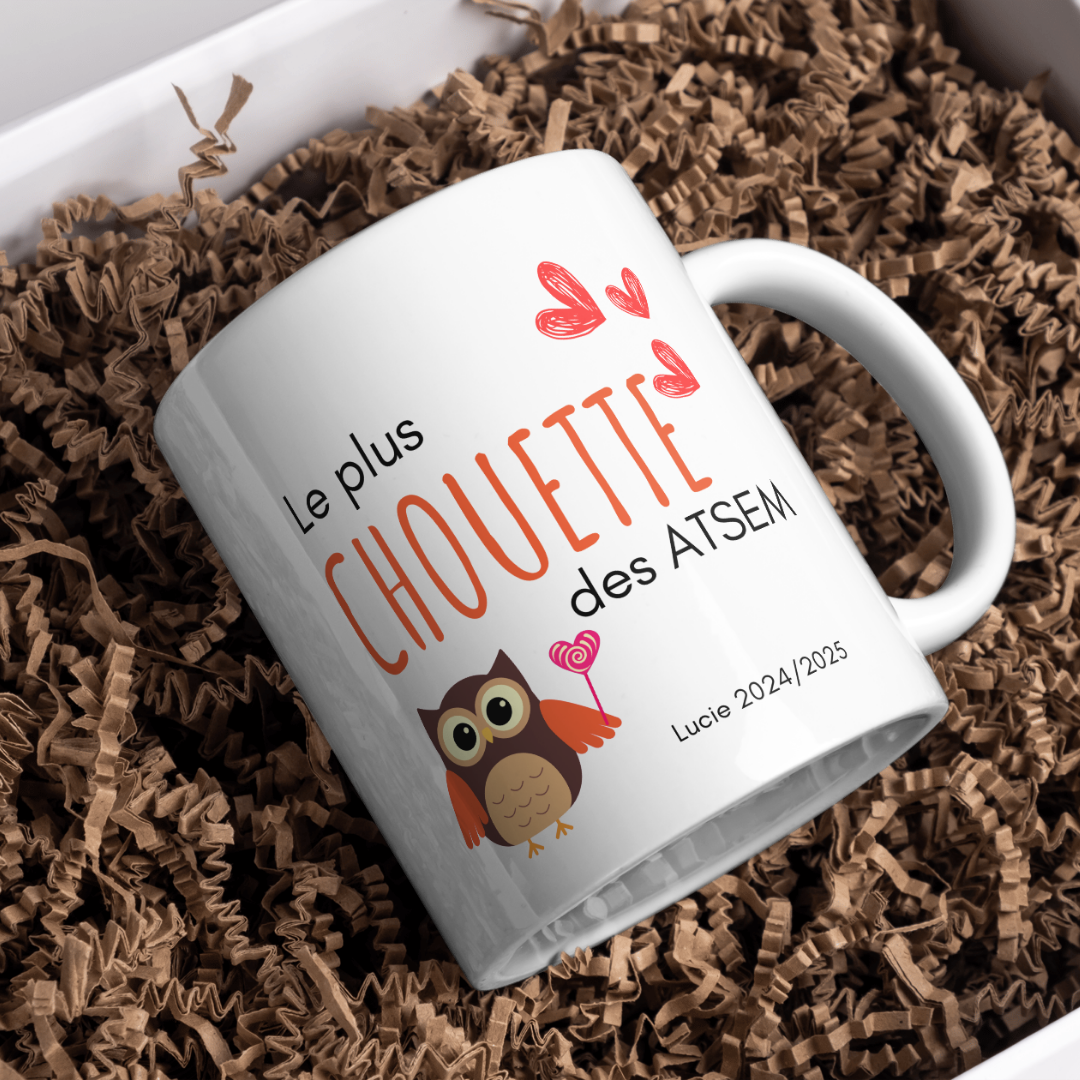 Mug Le plus chouette des ATSEM