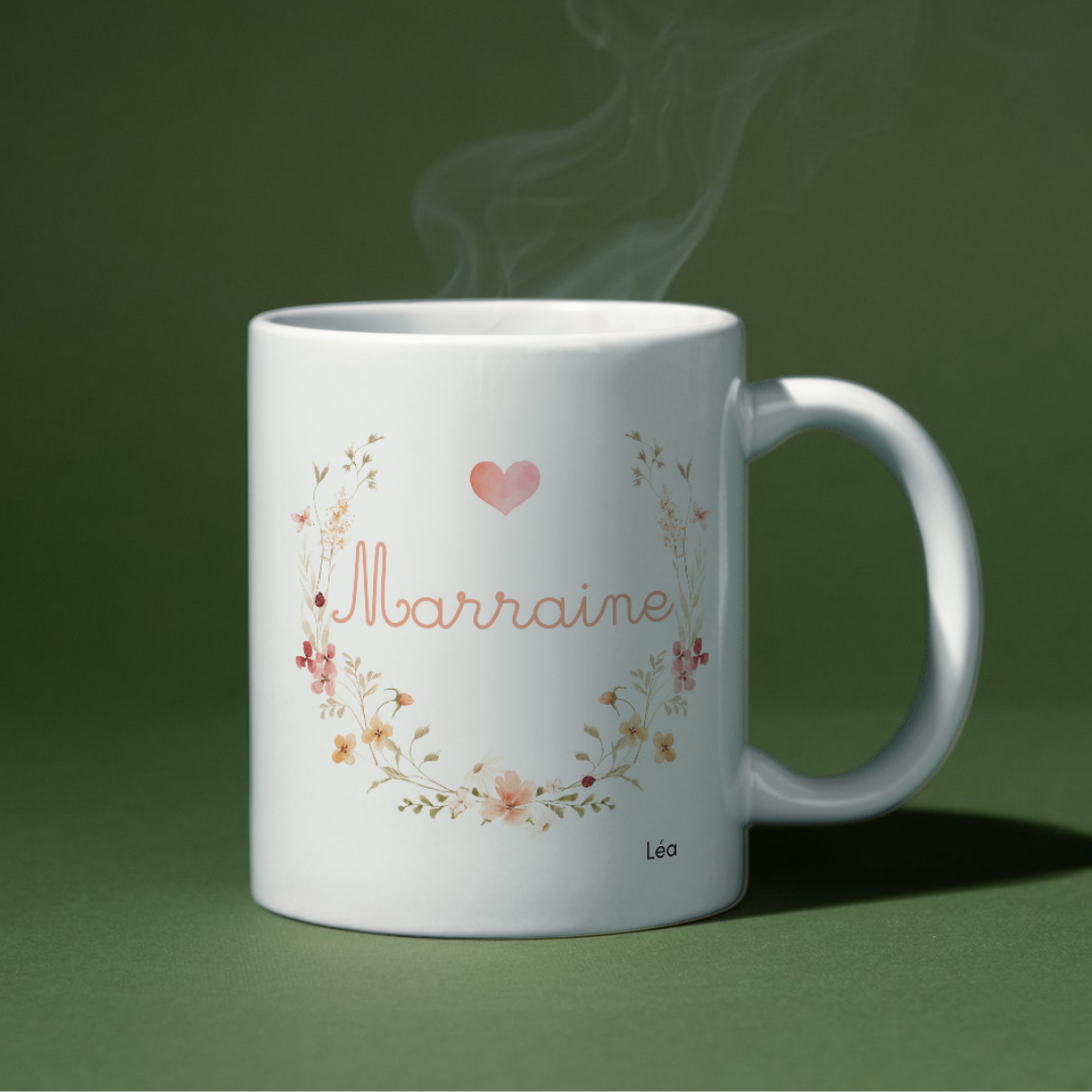 Mug Marraine couronne