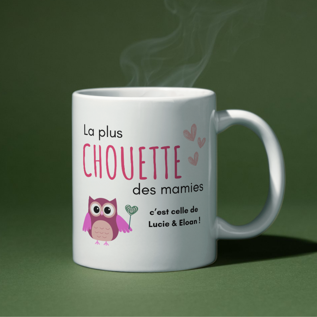 Mug La plus chouette des mamies
