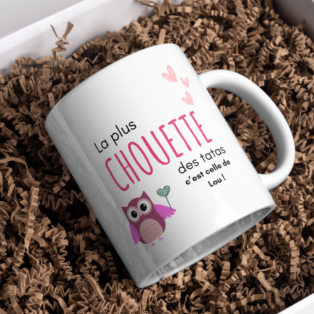 Mug La plus chouette des tatas