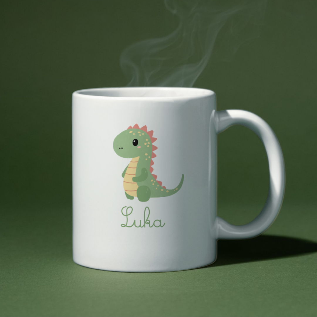 Mug prénom - Dinosaure