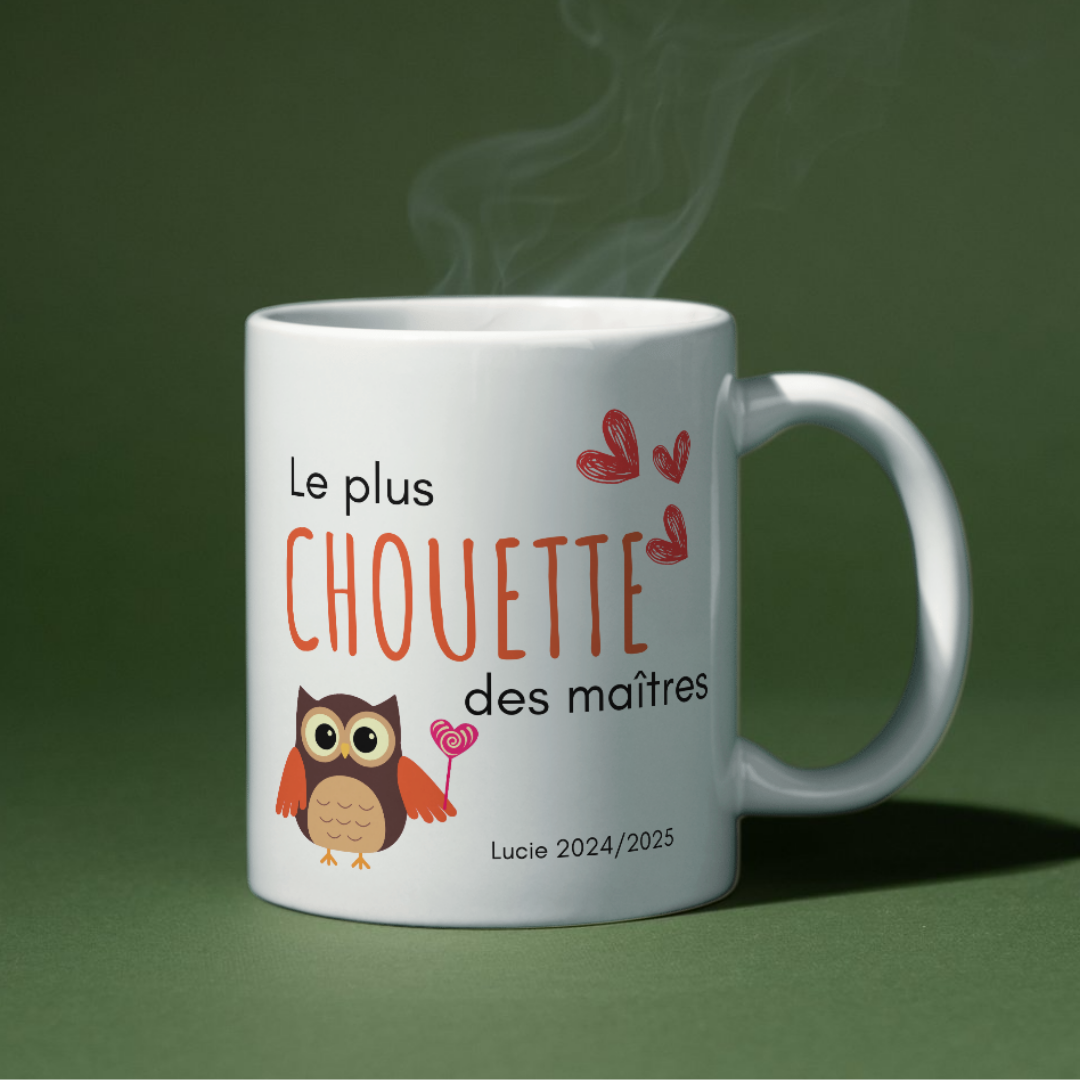 Mug Le plus chouette des maîtres