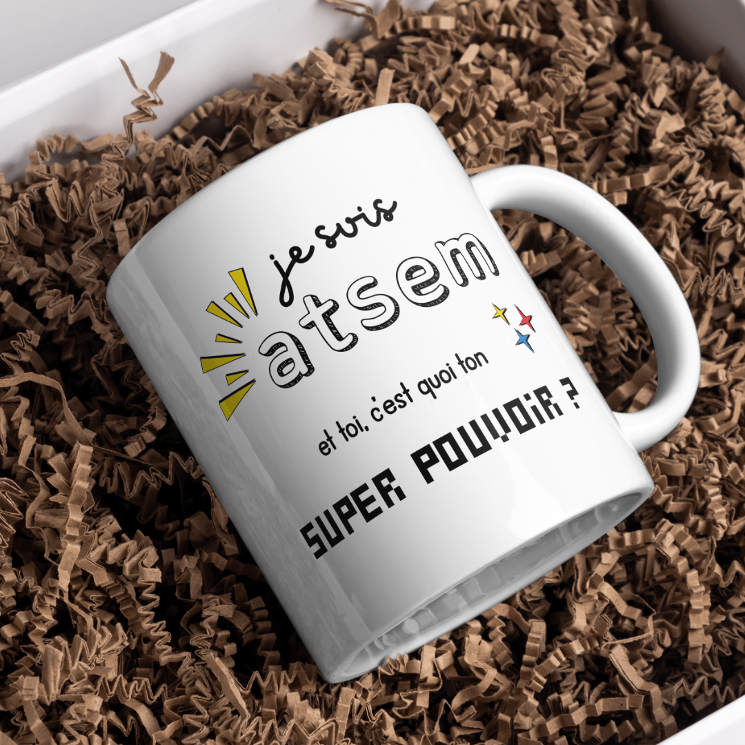 Mug super pouvoir - Atsem