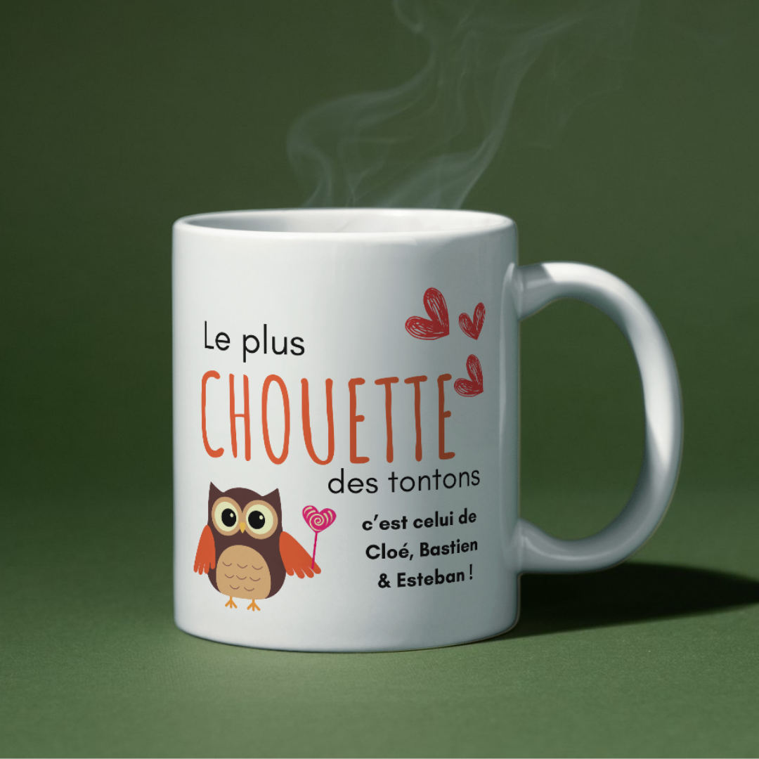 Mug Le plus chouette des tontons