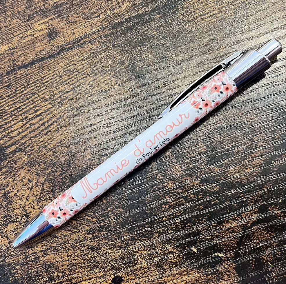 Stylo fleurs