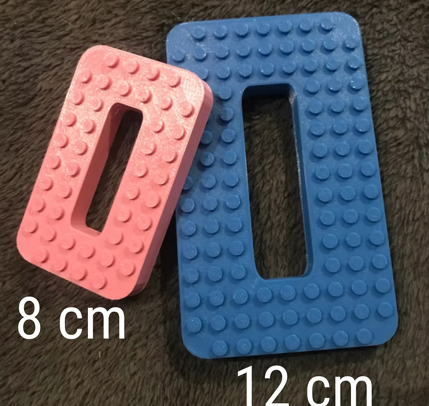 Lettre en brique 12cm