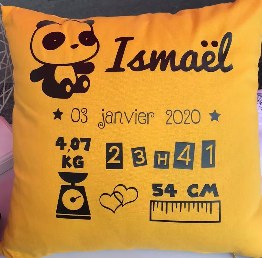 Coussin de naissance - Panda