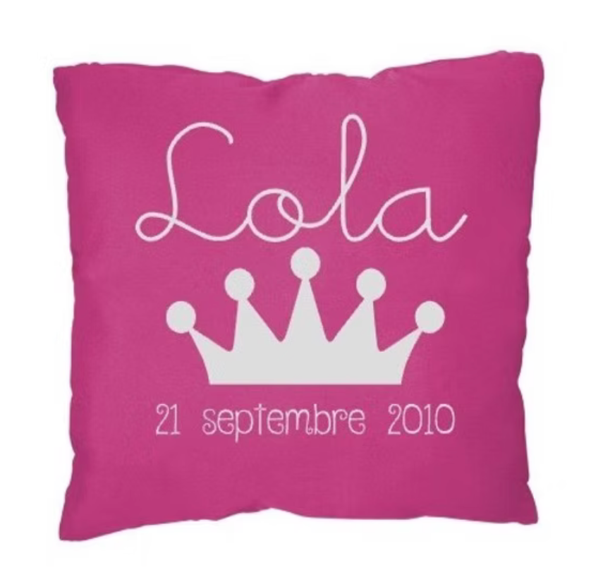 Coussin couronne