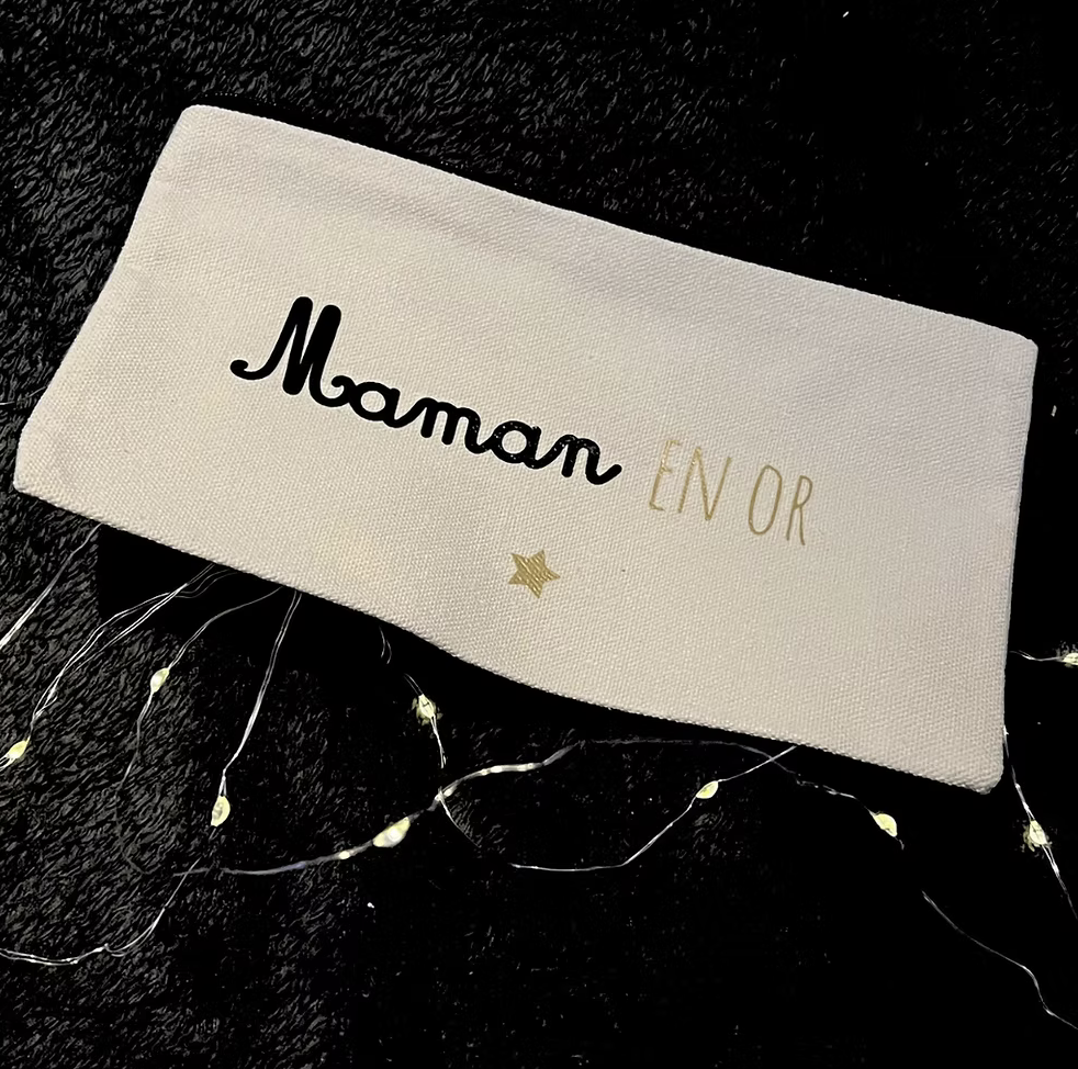 Pochette - Maman en or