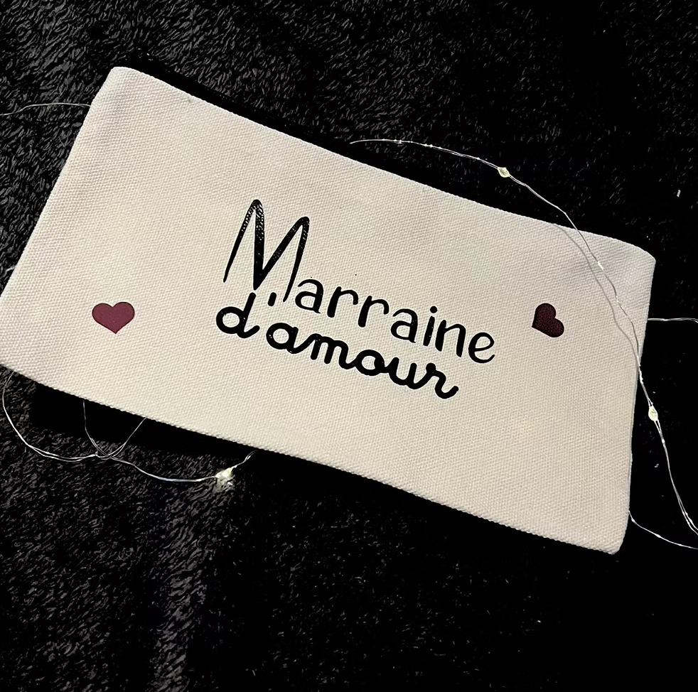 Pochette - Marraine d'amour