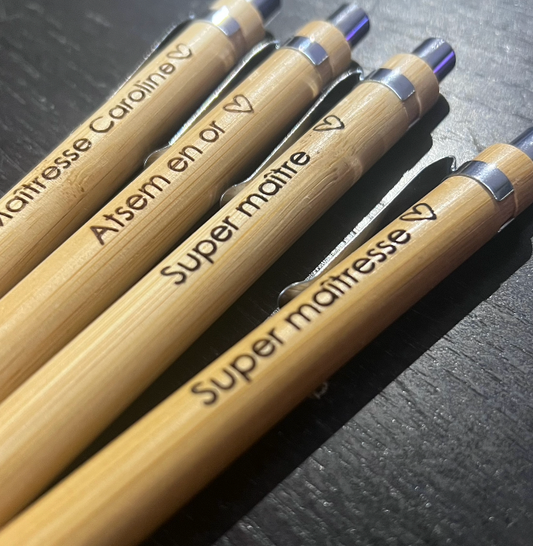 Stylo gravé à personnaliser
