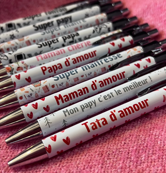 Stylo imprimé à personnaliser