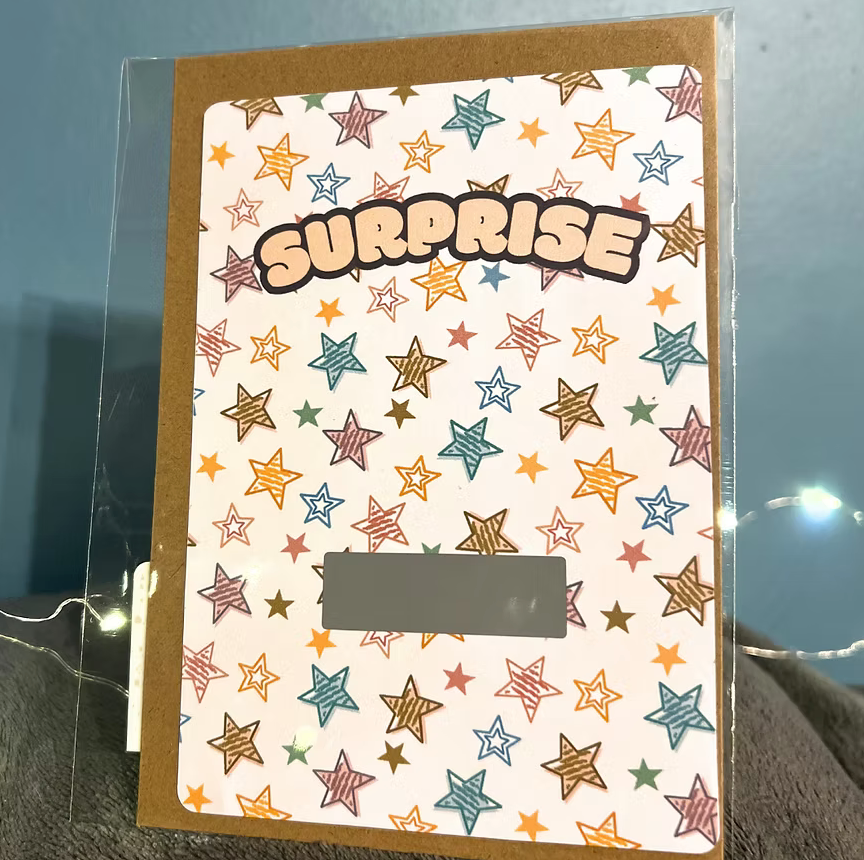 Carte à gratter "Veux-tu être ma marraine ?"