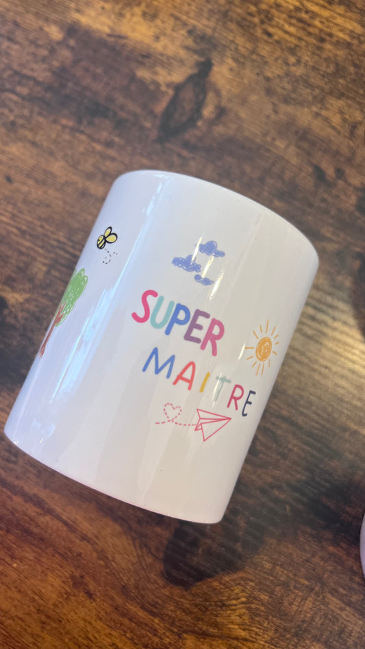 Pot à crayon - Super maître